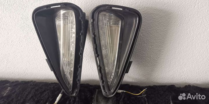 Поворотники в бампер на тойота camry v55