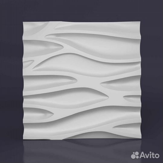 Гипсовая 3D панель 