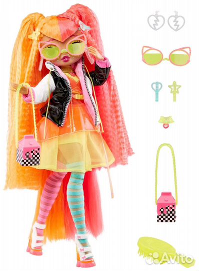 Кукла LOL OMG Fierce Neonlicious 15 Сюрпризов