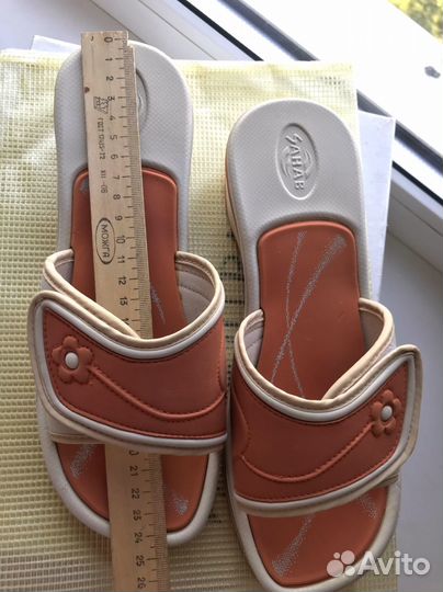 Шлепанцы sahab женские37-37,5р