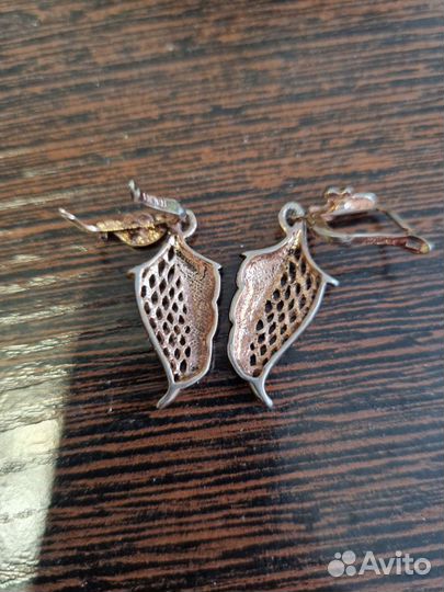 Серьги бижутерия