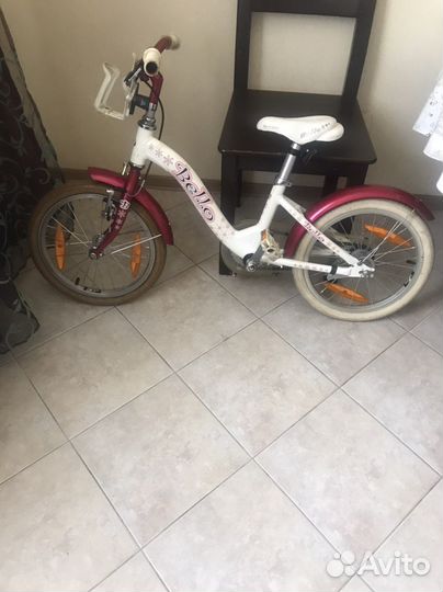 Детский велосипед для девочки 16 bello