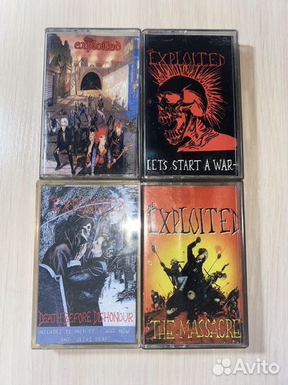 Аудиокассеты The Exploited