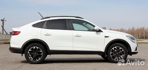 Рейлинги продольные на Renault Arkana безсверления