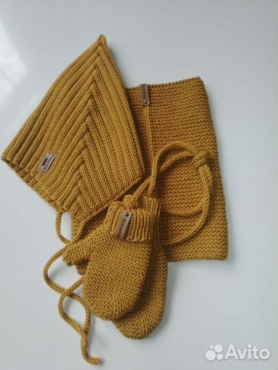 Шапка Эльф и снуд меринос