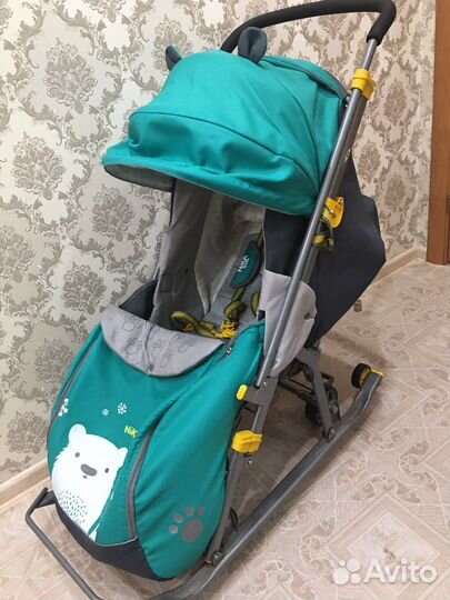 Коляска санки