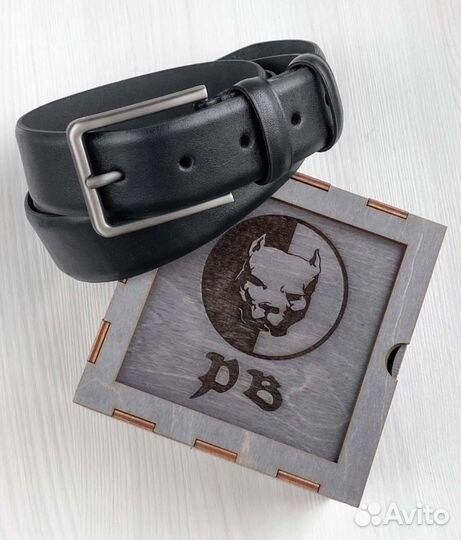 Ремень мужской натуральная кожа. 105-110см