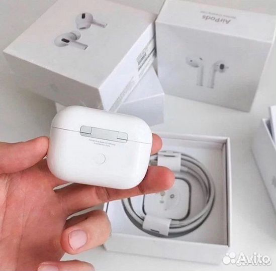 Беспроводные наушники новые