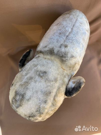 Мягкая игрушка «Полосатый слон», плюш, солома