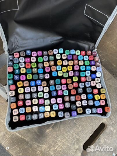 Маркеры для скетчинга 168 штук