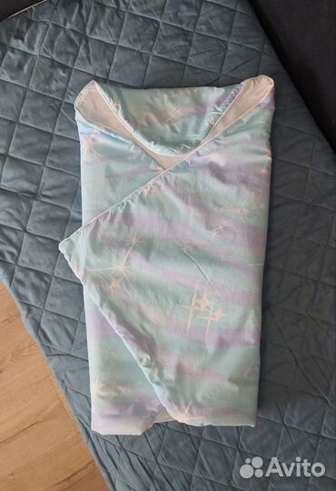 Конверт одеяло на выписку лето для мальчика