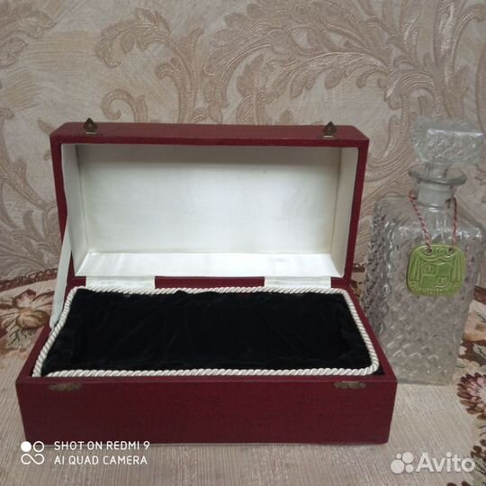 Графин хрустальный Чехословакия 1970 гг