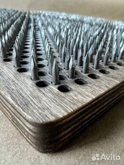 Лёгкая доска садху с алюминиевыми гвоздями