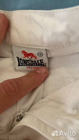 Спортивные штаны lonsdale белые