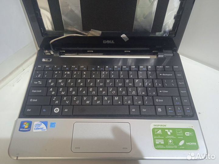 Нетбук dell inspiron 1110 на разбор