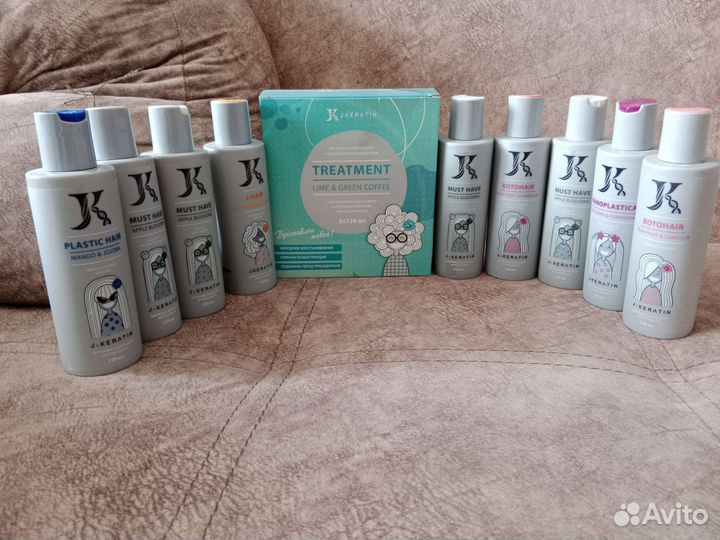 Набор для реконструкции волос j-keratin