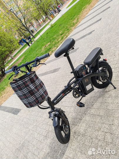 Электровелосипед складной