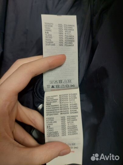 Новый плащ женский geox,синий, размер 42