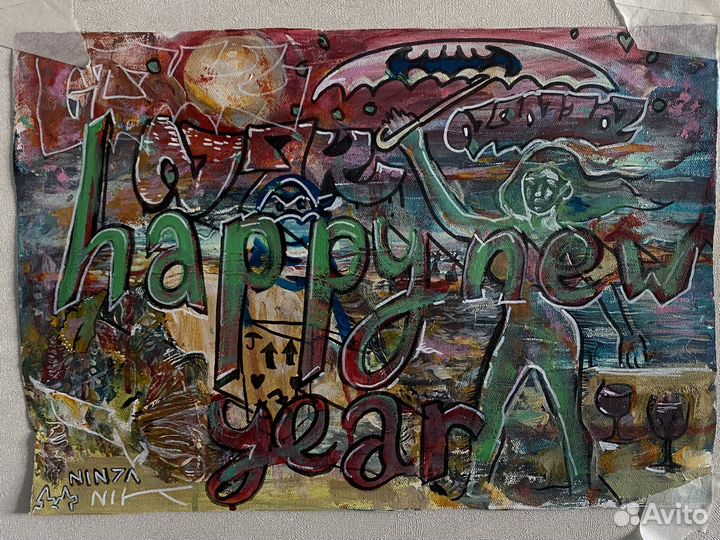 Холсты акрил