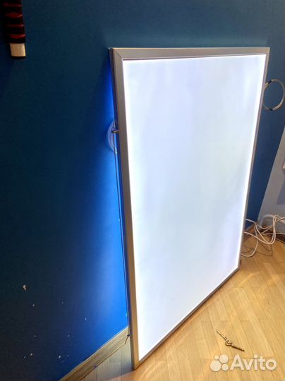 Световая панель А-0 лайтбокс реклама в окно вывеск