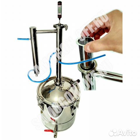 Бражная колонна с джин-корзиной 1,5/2