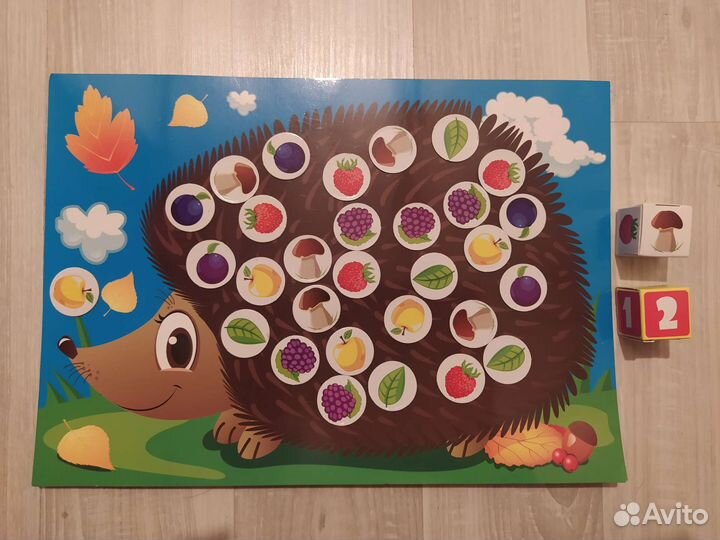 Настольные игры для детей - мемо, домино и др