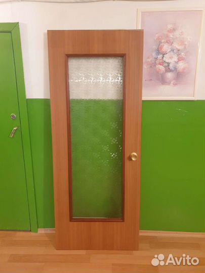 Дверь межкомнатная 800 х 2000 с коробкой б/у