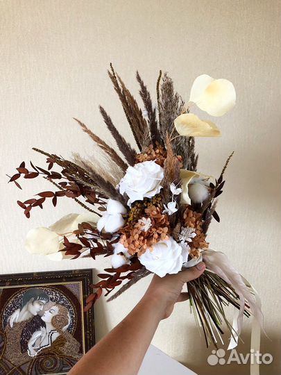 Букет цветов стабилизированный
