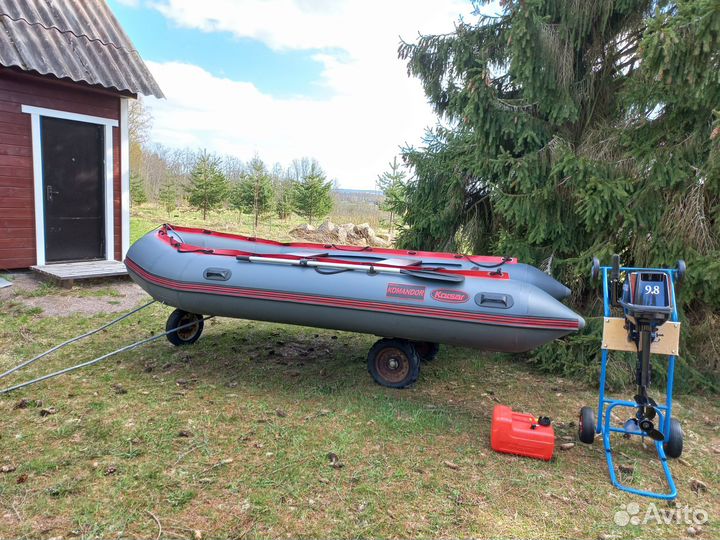 Лодка пвх с мотором бу