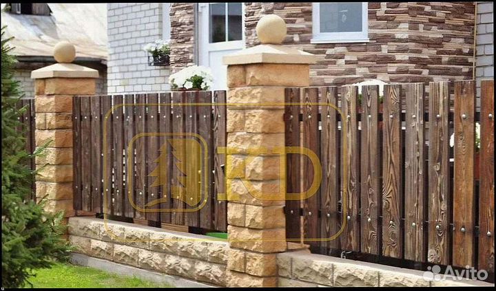 Доска для забора от производиеля