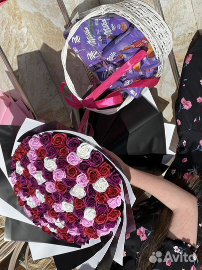 Розы мыльные