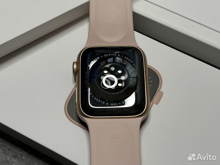 Часы Apple Watch 6 40 mm 90 акб