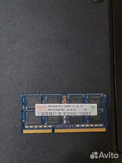 Озу so-dimm ddr3 4 gb для ноутбука hynix