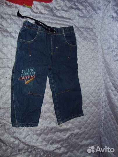 Брюки на флисе