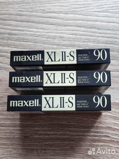 Аудиокассета Maxell Master кассета запечатанная