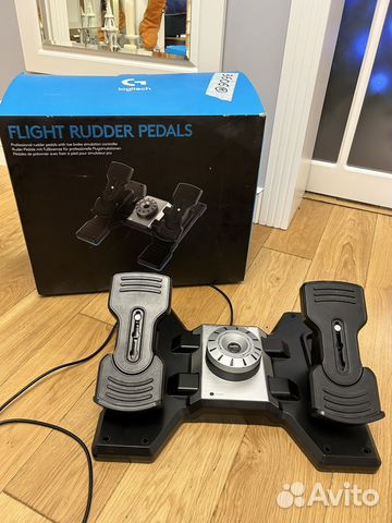 Logitech pro flight simulator rudder pedals купить в Москве ...