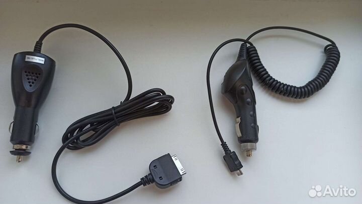 Автомобильные зарядки для iPhone u micro usb