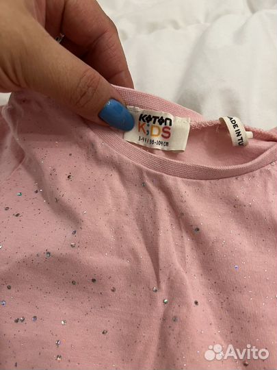 Футболка на девочку 110