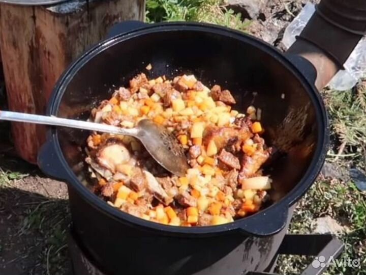 Казан узбекский чугунный