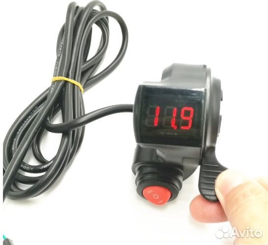 Ручка газа (курок) для электровелосипеда