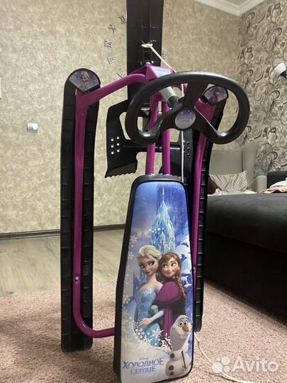 Детские санки снегоход