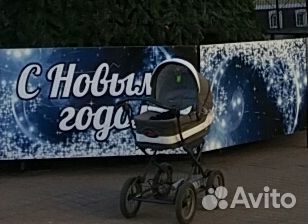 Коляска-люлька Inglesina и крепление Kit auto