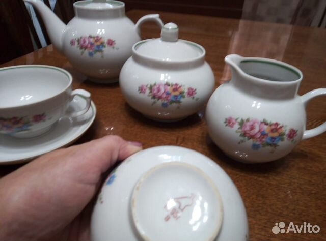 Фарфоровый чайный сервиз СССР