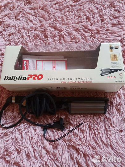 Щипцы для укладки волос babylisspro
