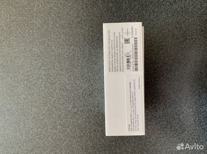 Коробка earpods