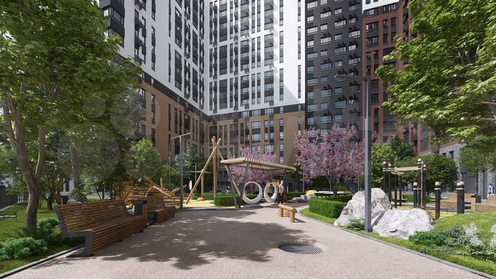 1-к. квартира, 38,7 м², 12/17 эт.