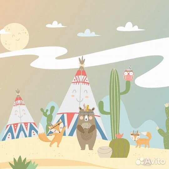 Детские фотообои 