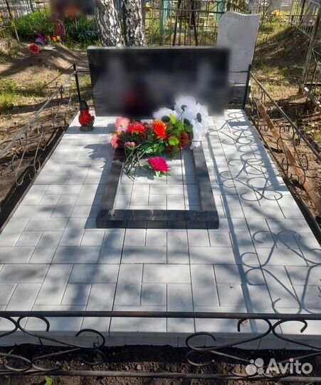 Благоустройство могил