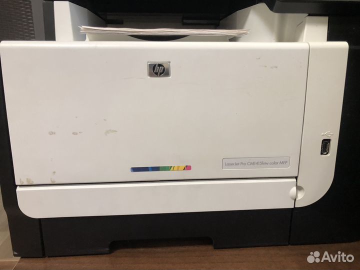 Лазерный мфу HP laserjet pro cm1415fwn color