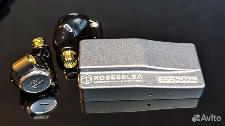 Портативный цап усилитель для наушников Roseselsa